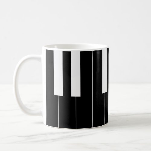 Reversed Piano Keys Coffee Mug
