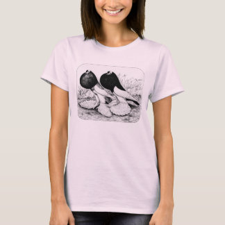 Reversewing Pouter Pigeons T-Shirt