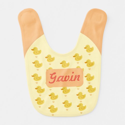Reversible Baby Bibs  Personalized