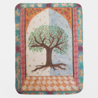 Reversible Baby Blanket with original art ©2006