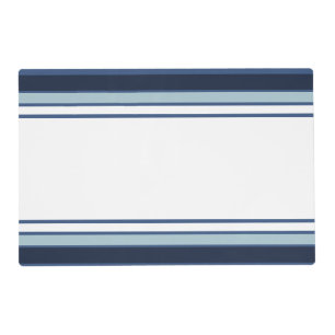 Reversible Blue Stripe Placemat