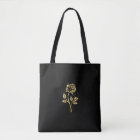 Reversible 'Eternally Beautiful' Golden Rose Bag