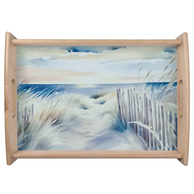 Reversible "Hamptons" Beach Path tray (Front)