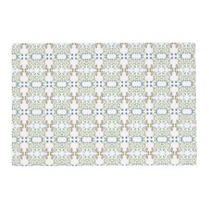 Reversible Laminated Flowered Placemat