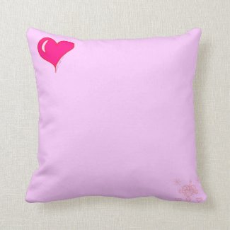 Reversible Love Pillow - Pink/Blue