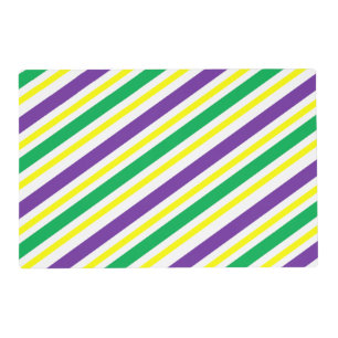 Reversible Mardi Gras Placemat