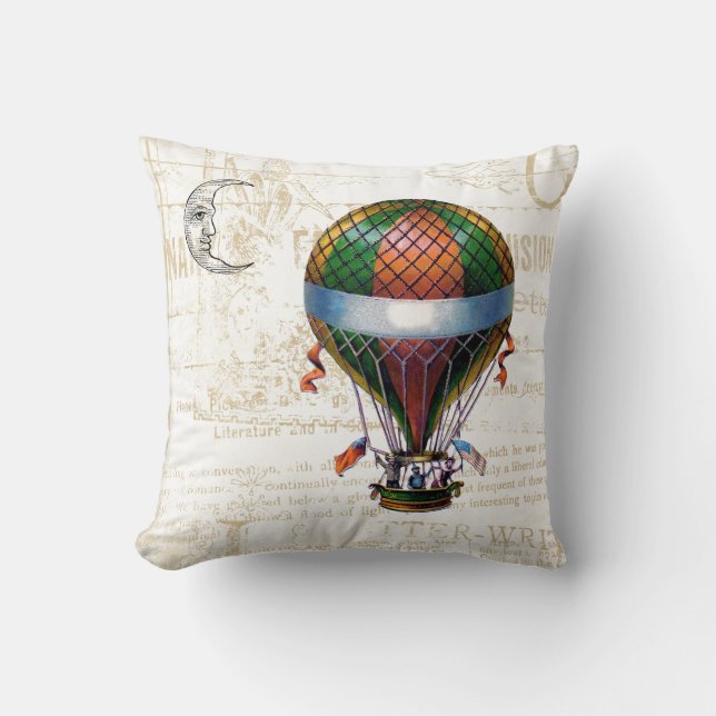 reversible pillow, fun and inspirational throw pillow (Front)