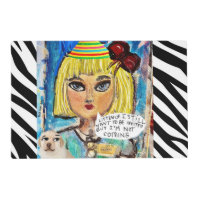 Reversible placemat- placemat Listen up. I still w