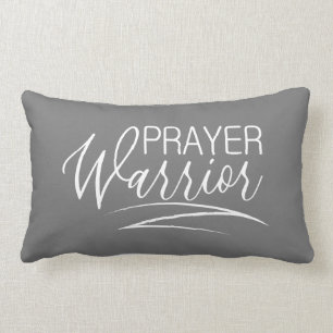 Reversible Prayer Warrior  Lumbar Pillow