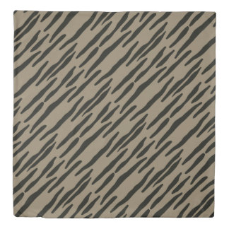 Reversible Queen size duvet cover zebra print