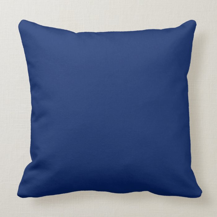 Reversible Sapphire Blue Pillows