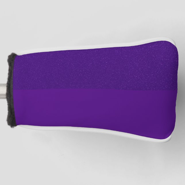 Reversible Split-Tone Purple Head Cover (Custom) (Front)