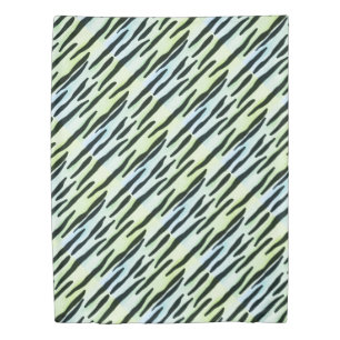 Reversible Twin size duvet cover zebra print