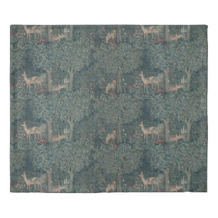 Reversible Vintage William Morris Greenery Medway Duvet Cover