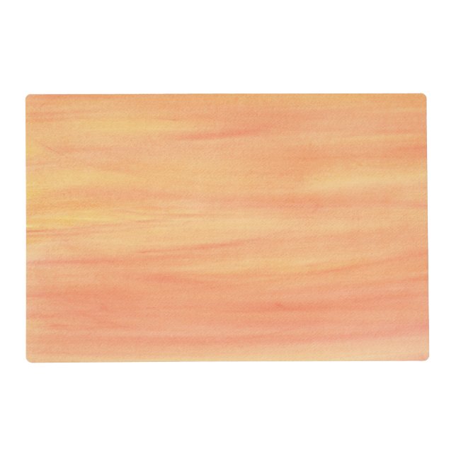Reversible Yellow Orange Plus Multicolor Placemats (Front)