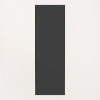 Reversible Yoga Mat Two Toned - Black and Cream