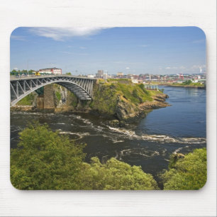 Reversing falls on the St. John River at St. 2 Mouse Pad