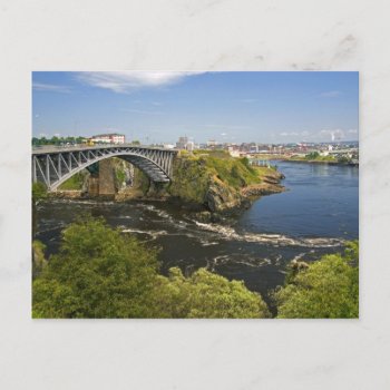 Reversing Falls On The St. John River At St. 2 Postcard by OneWithNature at Zazzle