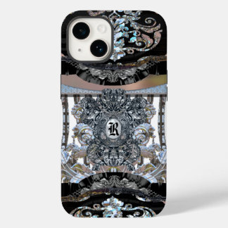 Revforth Elegant Monogram Case-Mate iPhone 14 Case