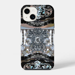 Revforth Elegant Monogram iPhone 14 Case
