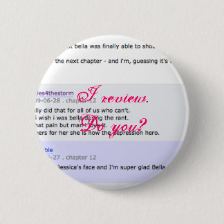 Review Crew Member Pinback Button