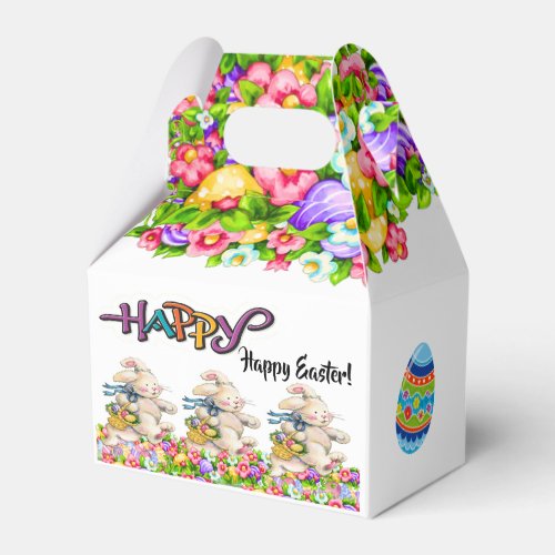 Revised Bunny Easter Container _ See Reverse Favor Boxes