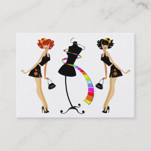 Revised Fashion / Seamstress / Weight Management Business Card