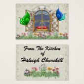 Revised "From The Kitchen Of" Cards - SRF (Front & Back)