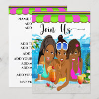 Revised Pool Party Invitation