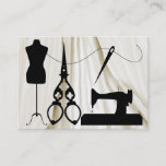 Revised Sewing 1A / Fashion / Seamstress Business Card