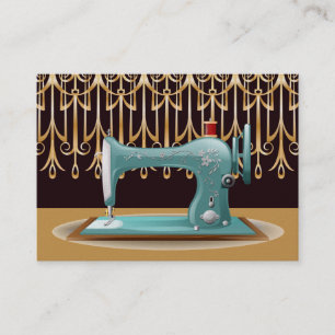 Revised Sewing / Fashion / Seamstress Business Card