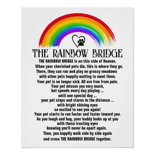 Revised THE RAINBOW BRIDGE Poster