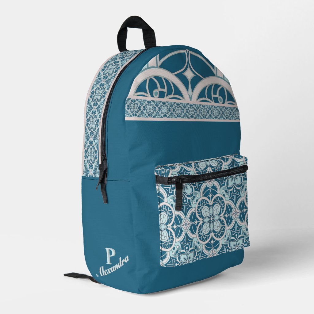 Revisited Mexican folk art floral personalized  Pr