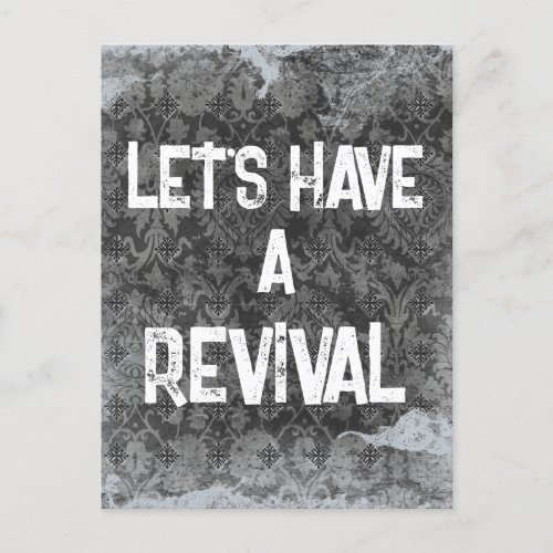 Revival Announcements  Lets Have a Revival