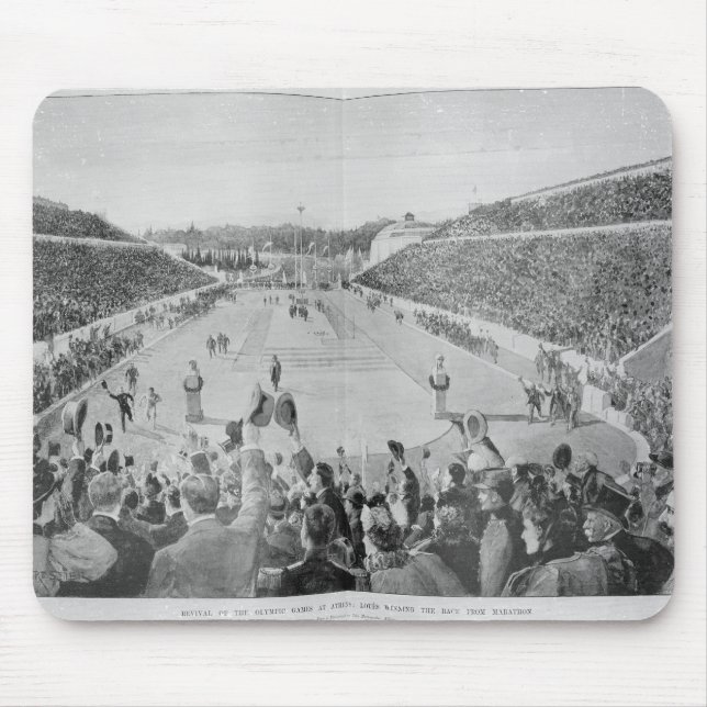 Revival of the Olympic Games in Athens Mouse Pad (Front)