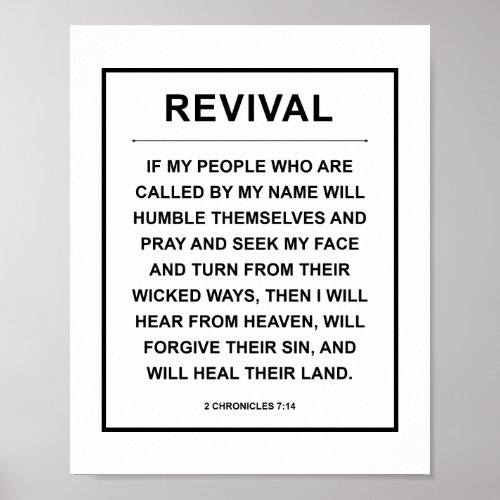 Revival Poster