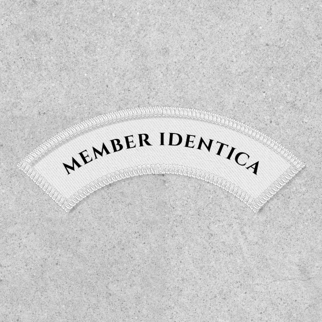 REVIVALISM club member name customizable color Patch (Front)