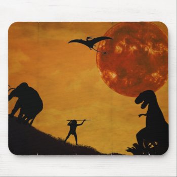Revive Jurassic Mouse Pad by BluePress at Zazzle