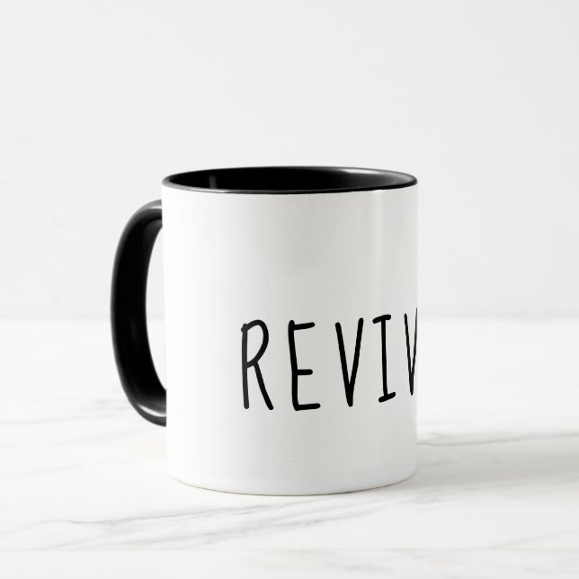  Revive Text  Mug (Front Left)