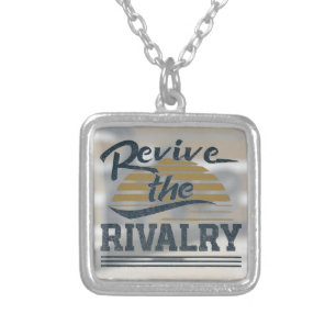 Revive The Rivalry  Silver Plated Necklace