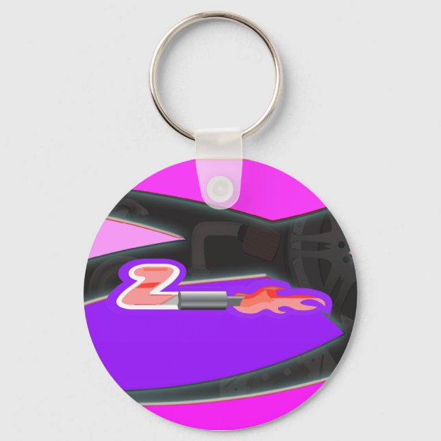 Revnejenz Girlz "Z" Key Chain (Front)
