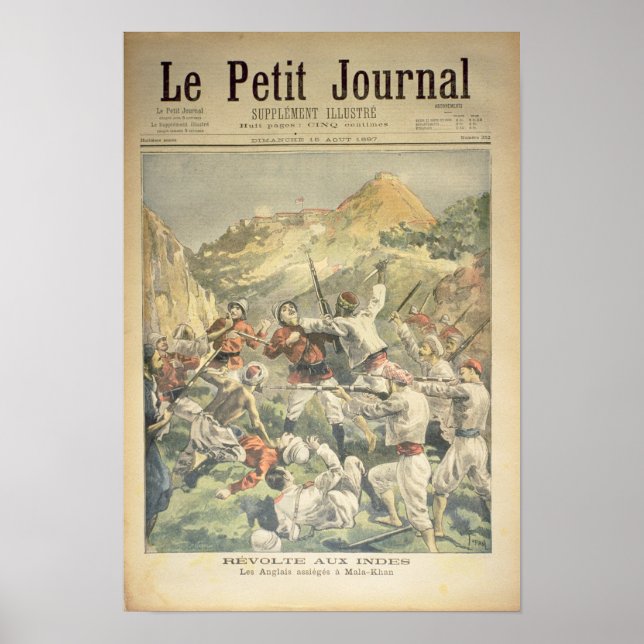 Revolt in India Poster (Front)