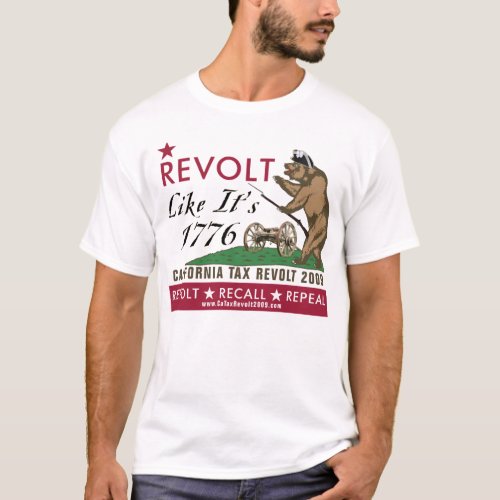 Revolt Like 1776 _ Recall Benedict Arnold T_Shirt