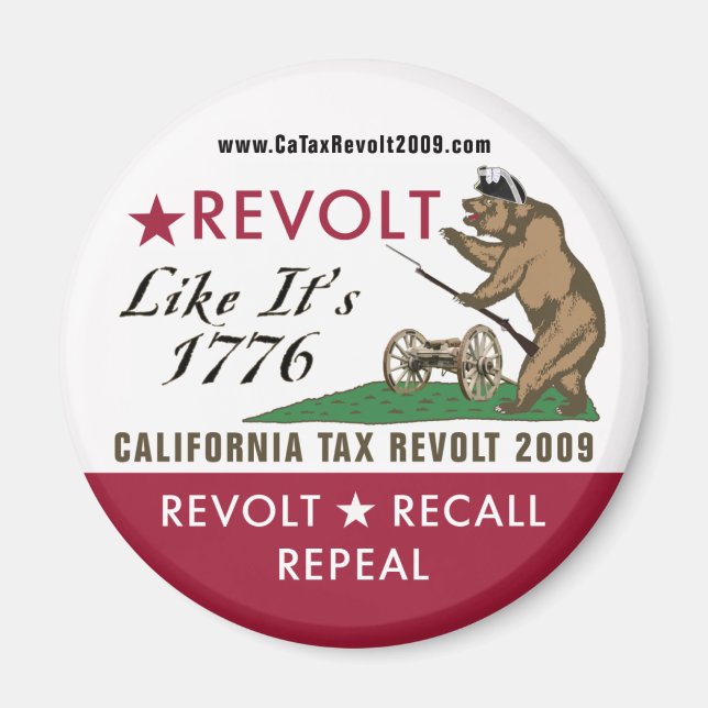 Revolt Like It's 1776 Magnet (Front)
