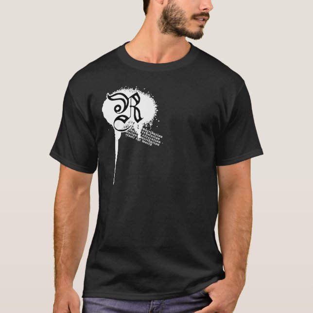 Revolt the world splatter T-Shirt (Front)