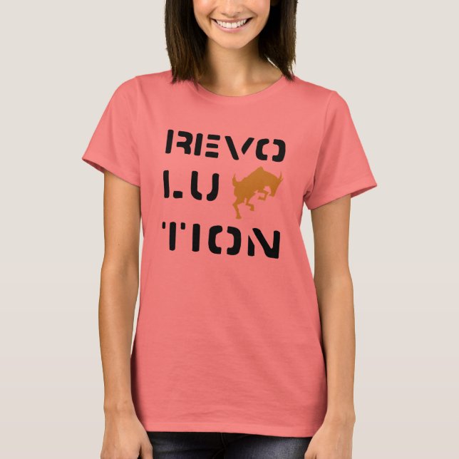 REVOLT White T-Shirt (Front)