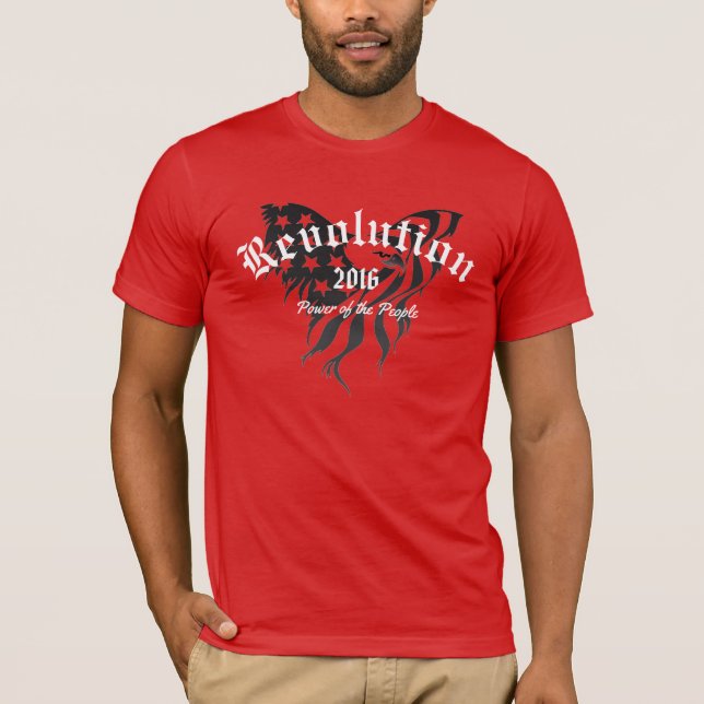 Revolution 2016 Mens fit Unisex T-Shirt (Front)