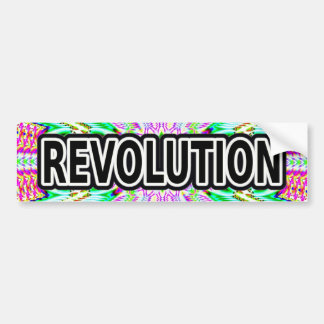 Revolution  bumper sticker