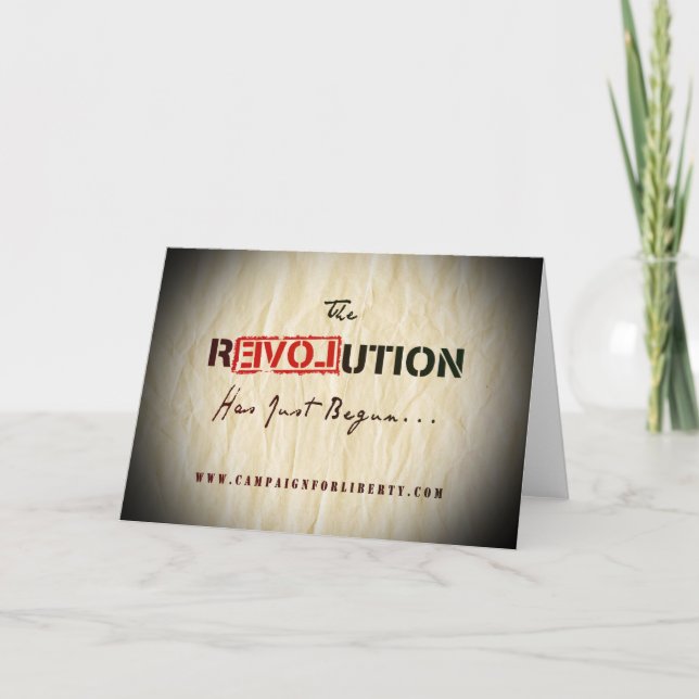 Revolution Card (Front)