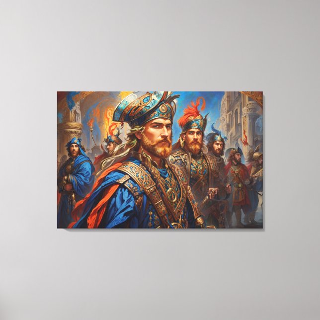 Revolution Design Canvas Print (Front)